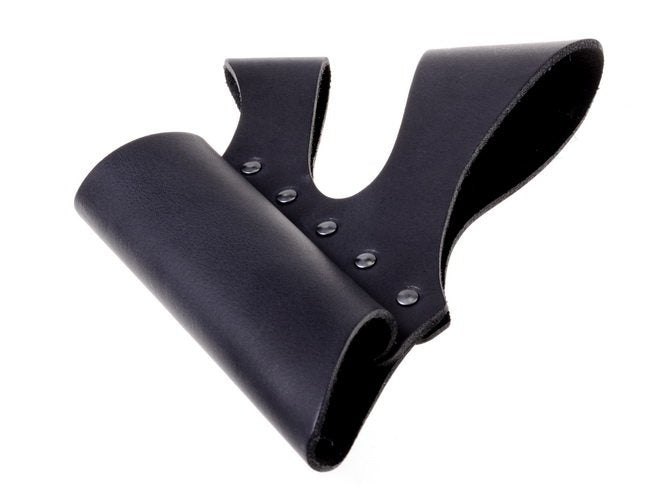 Knight Sword Holder med dobbeltbælte loop, sort