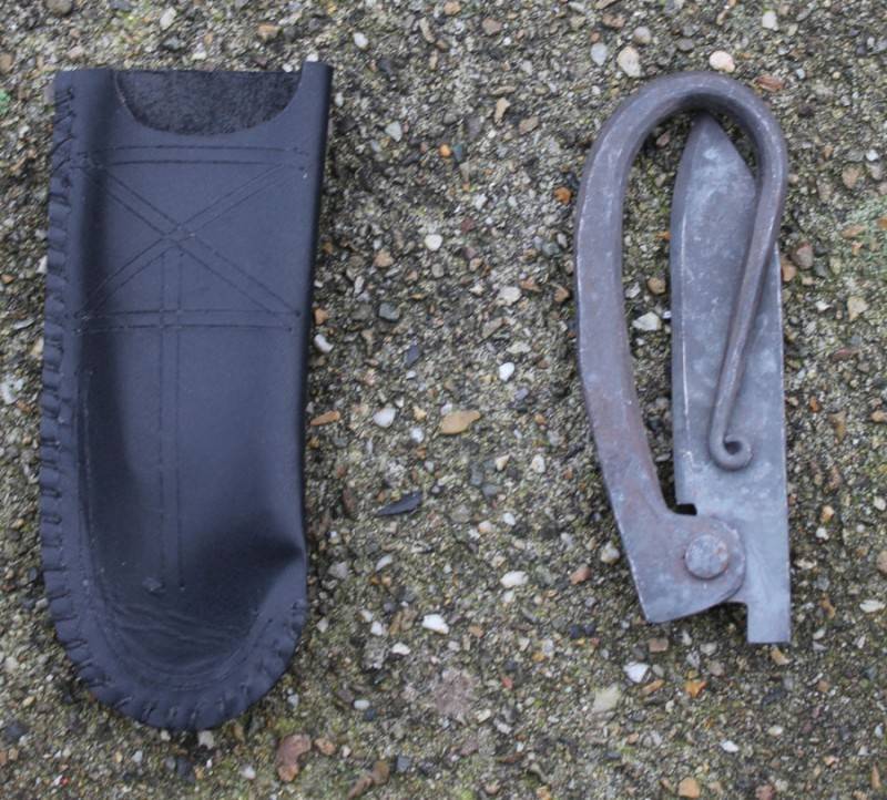 Cuchillo plegable, semi-afilado 