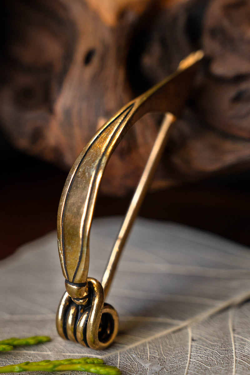Keltische boogfibula 3e-1e eeuw v.Chr., brons