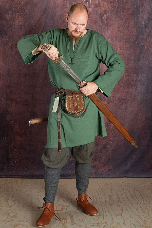 Tuniek met authentieke zoom, groen