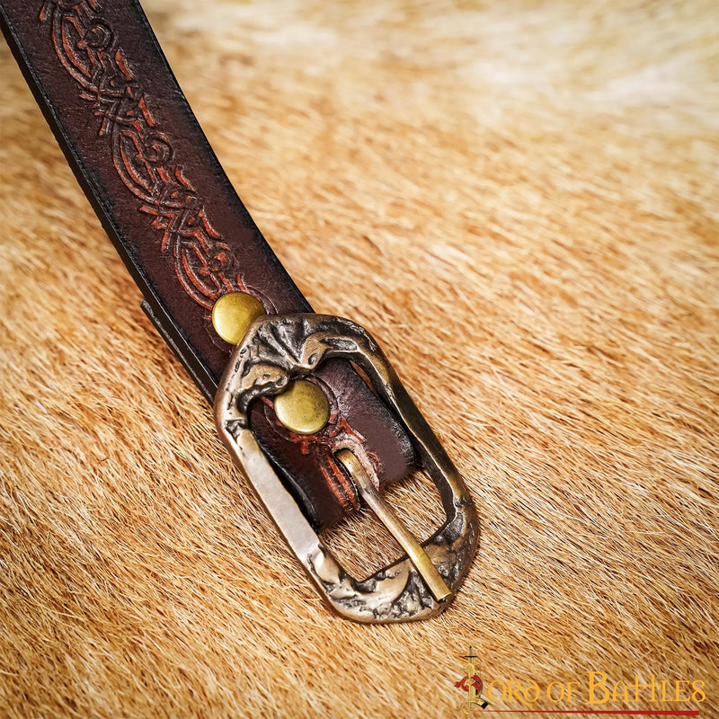 Leren riem Melian, 130 cm, bruin