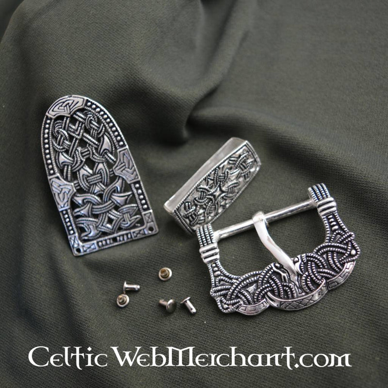 Gokstad bältesbeslag silver 