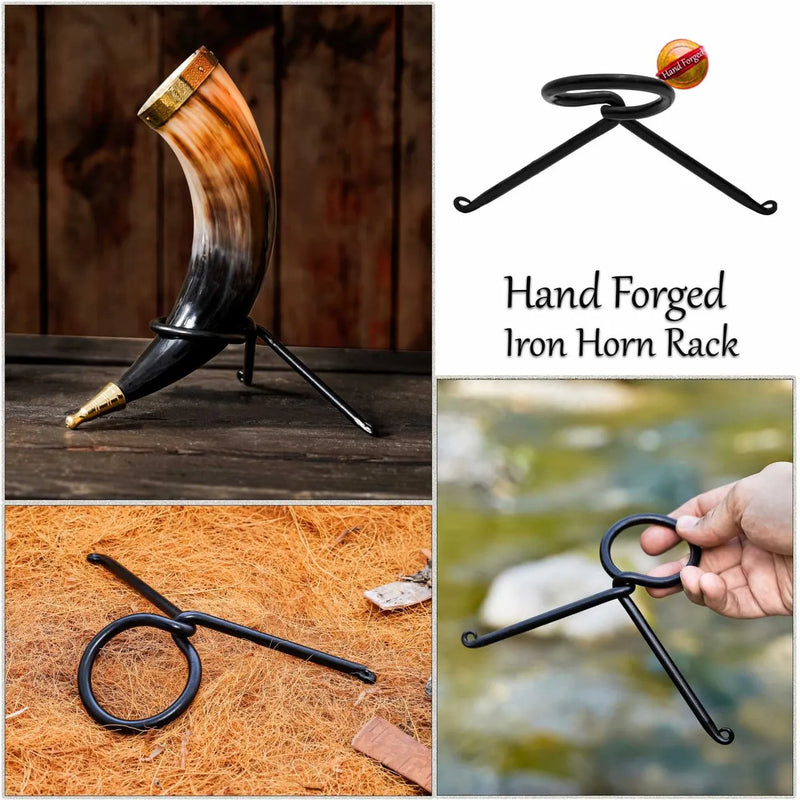 Håndlavet drikkehornsejer