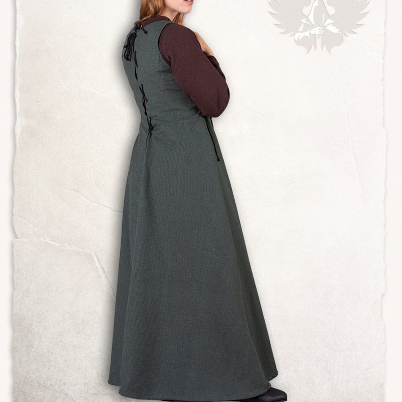 Middeleeuwse surcot Uma, groen