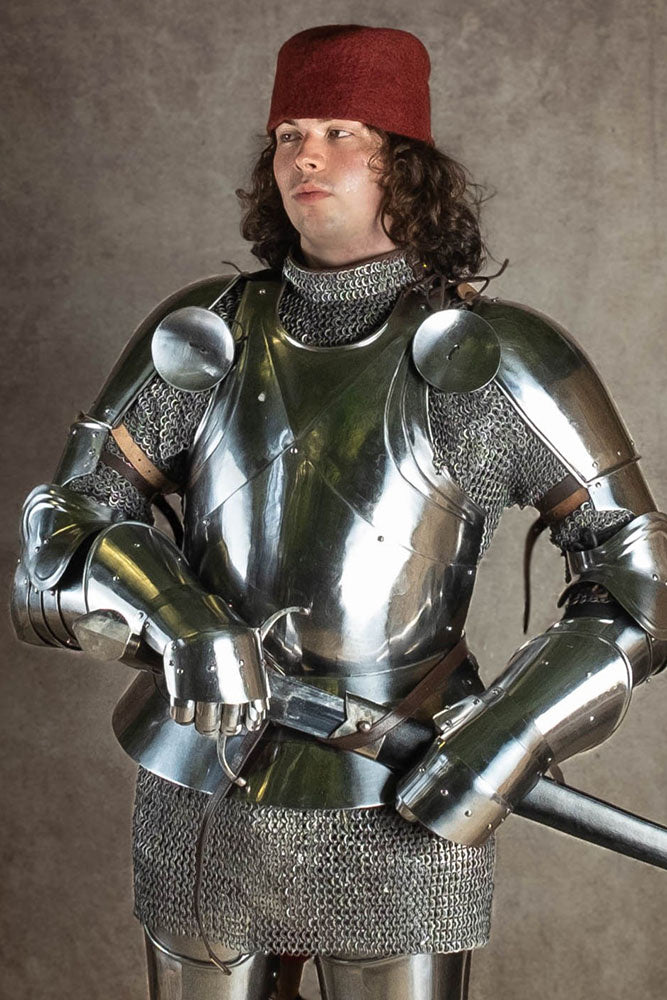 15e eeuwse Milanese pantserhandschoenen, 1.6 mm