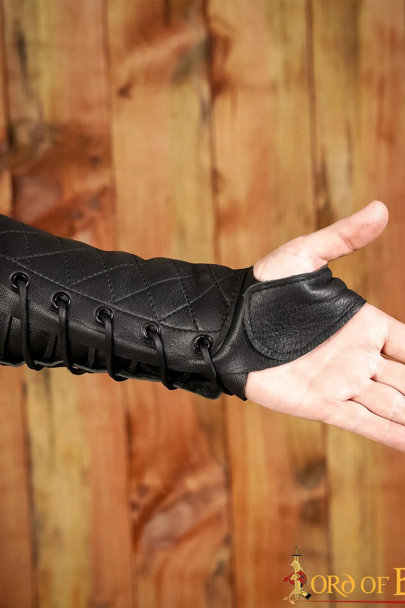 Sagittarius Bracer linke Hand, schwarz