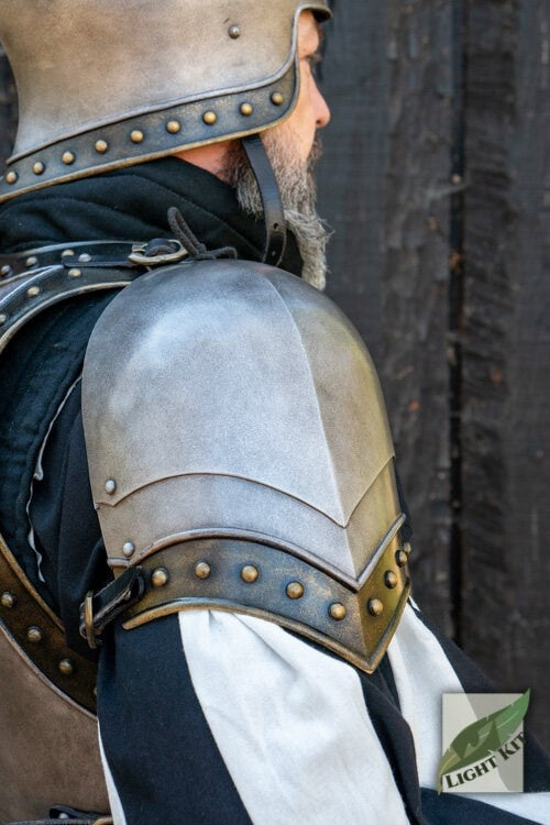 LARP mittelalterliche Ritterspaulders 