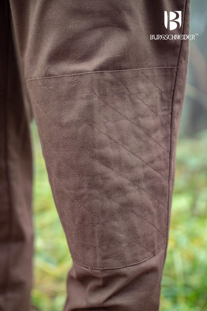 Pantaloni Kergon, marrone 