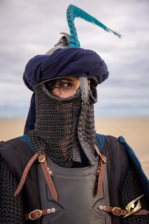 Perzische helm, gebronsd, 1-1.2 mm