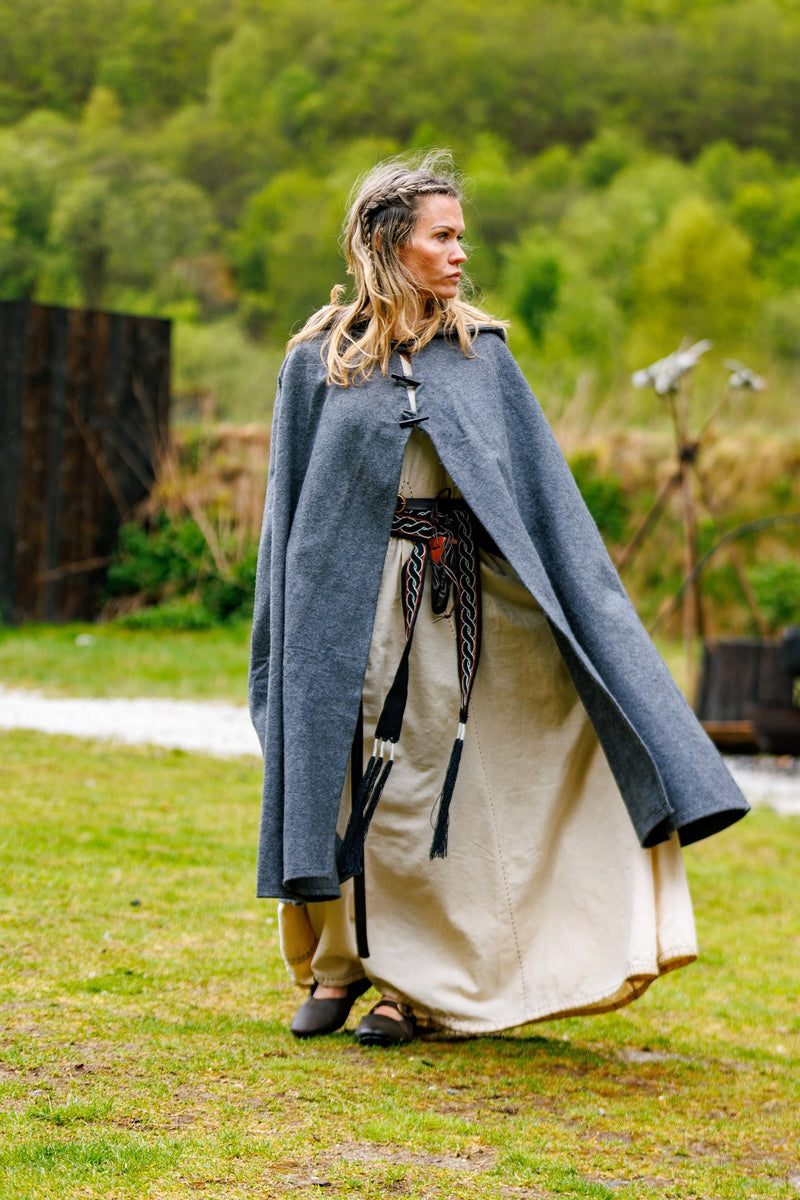 Mantel Felis, grijs, wolmix