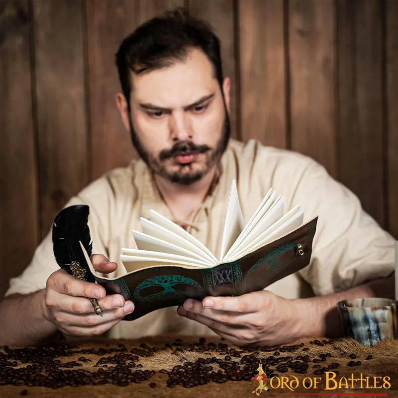 Leren boek Levensboom