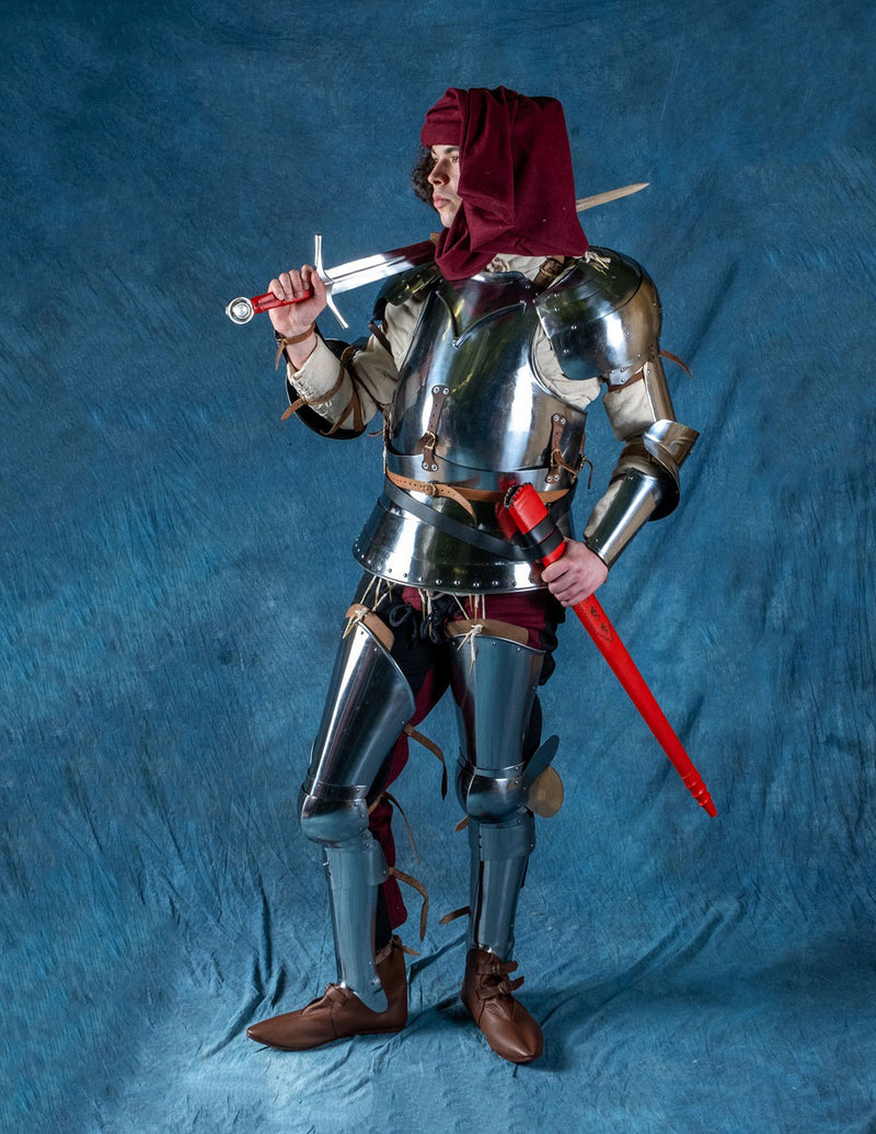 Gotische pauldrons 1460-1500, 1.6 mm