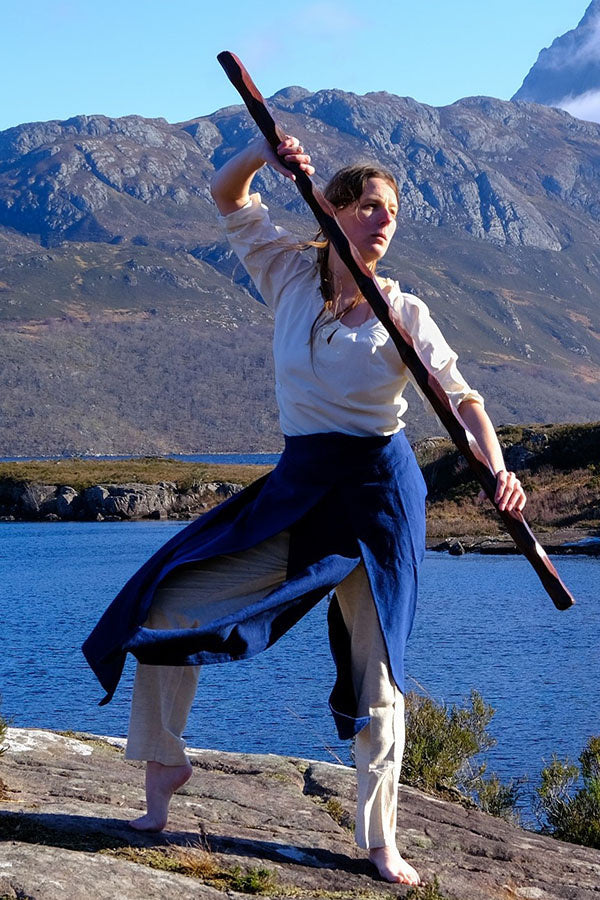 Middeleeuwse Blouse Kara, naturel