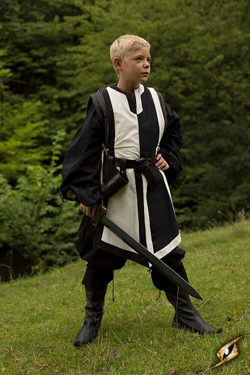 Wapenrok Geoffrey, zwart-wit