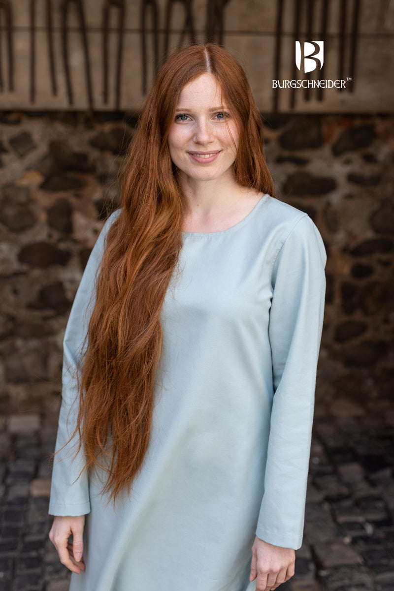 Vichingo vestito Freya, azzurro chiaro 