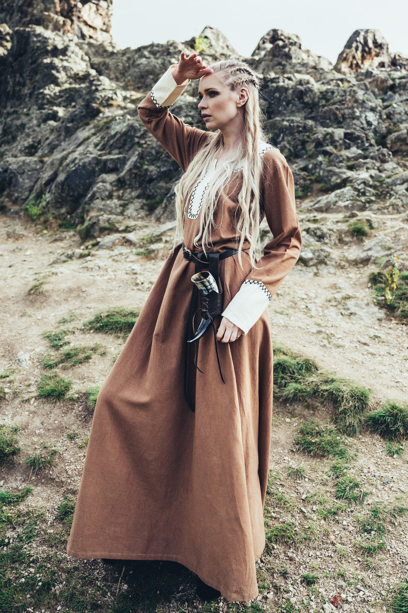 Viking jurk Lagertha, zand