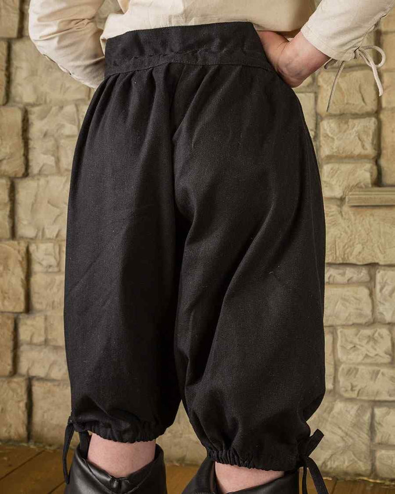 Tilly Renacimiento pantalones, negro 