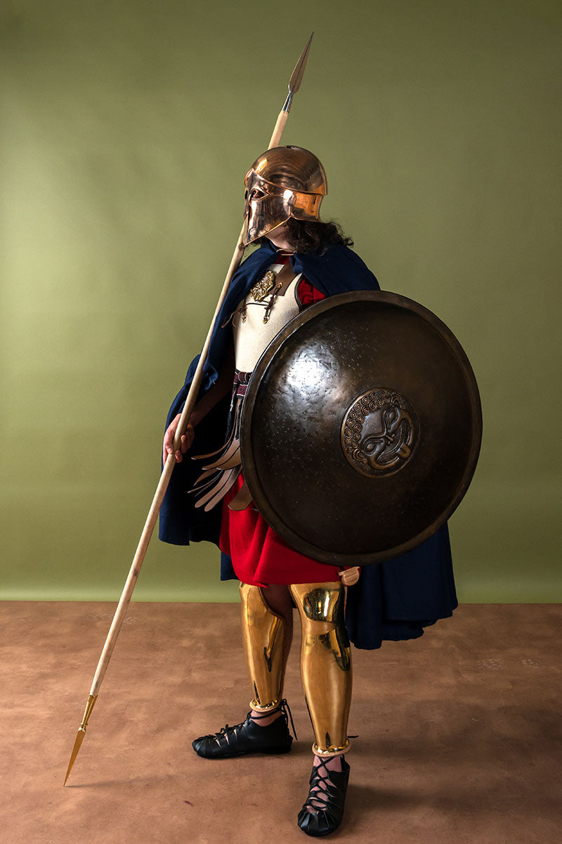 Speerpunt & schachtkap Griekse dory, semi-scherp