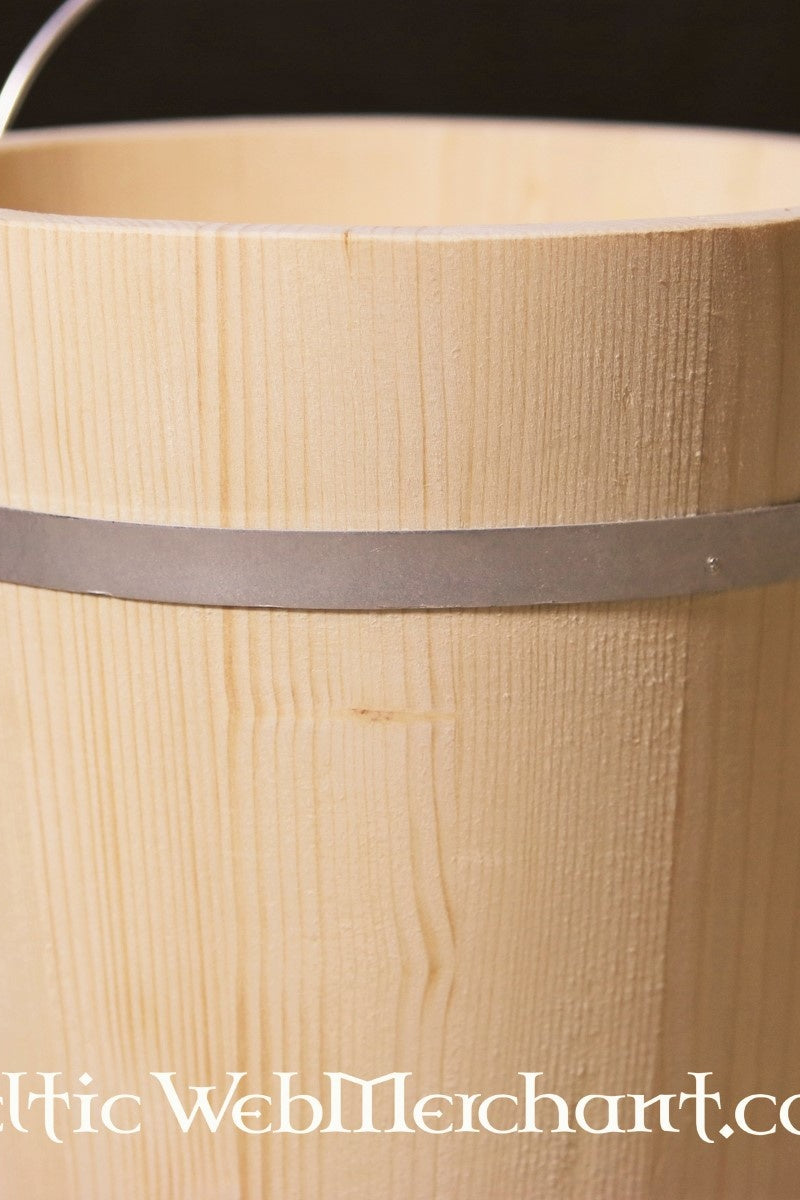 Houten emmer 10 liter