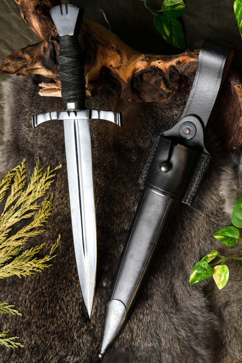 Middeleeuwse dolk Crecy, scherp