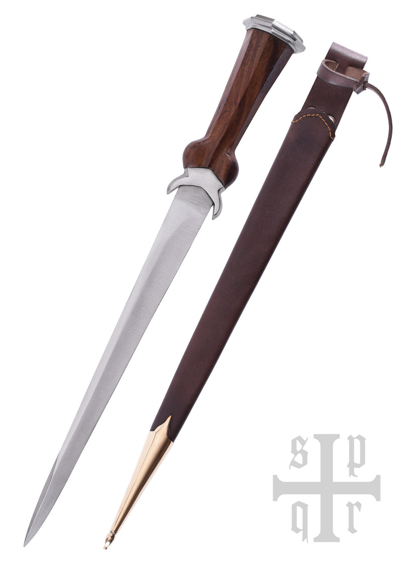 Duitse klotendolk 15e eeuw, semi-scherp