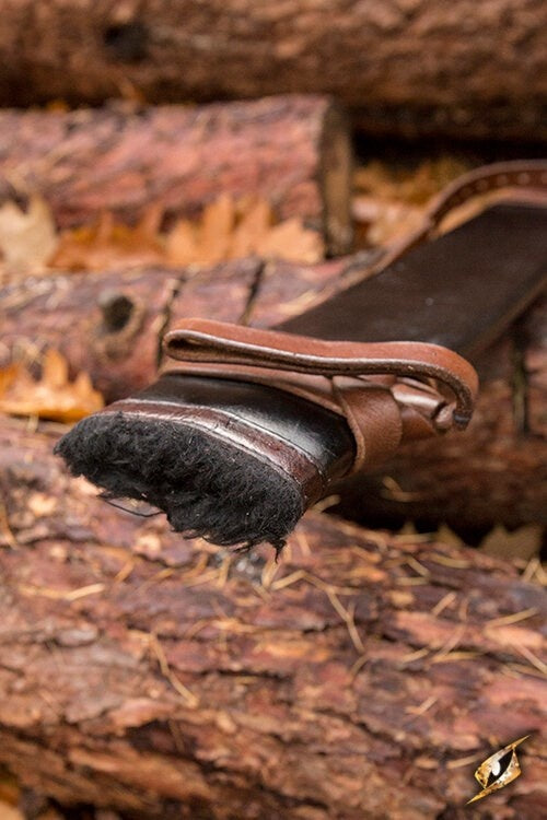 LARP pochwa na miecz, L, prawa, czarny 