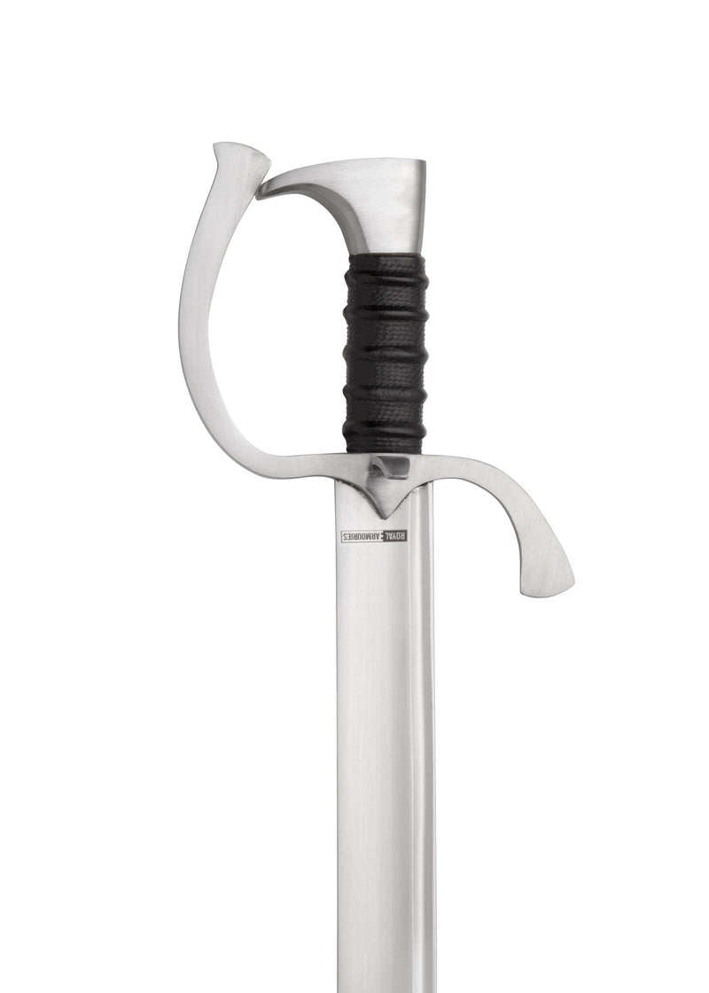 Engelse 15e eeuwse falchion, Royal Armouries, semi-scherp