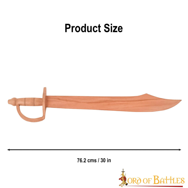 Träsabel med korgfäste 