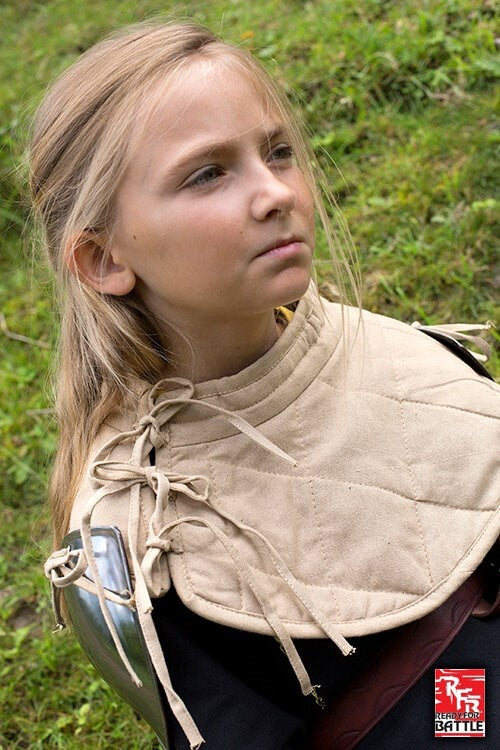 RFB colletto wambuis con spallacci, beige M/L 