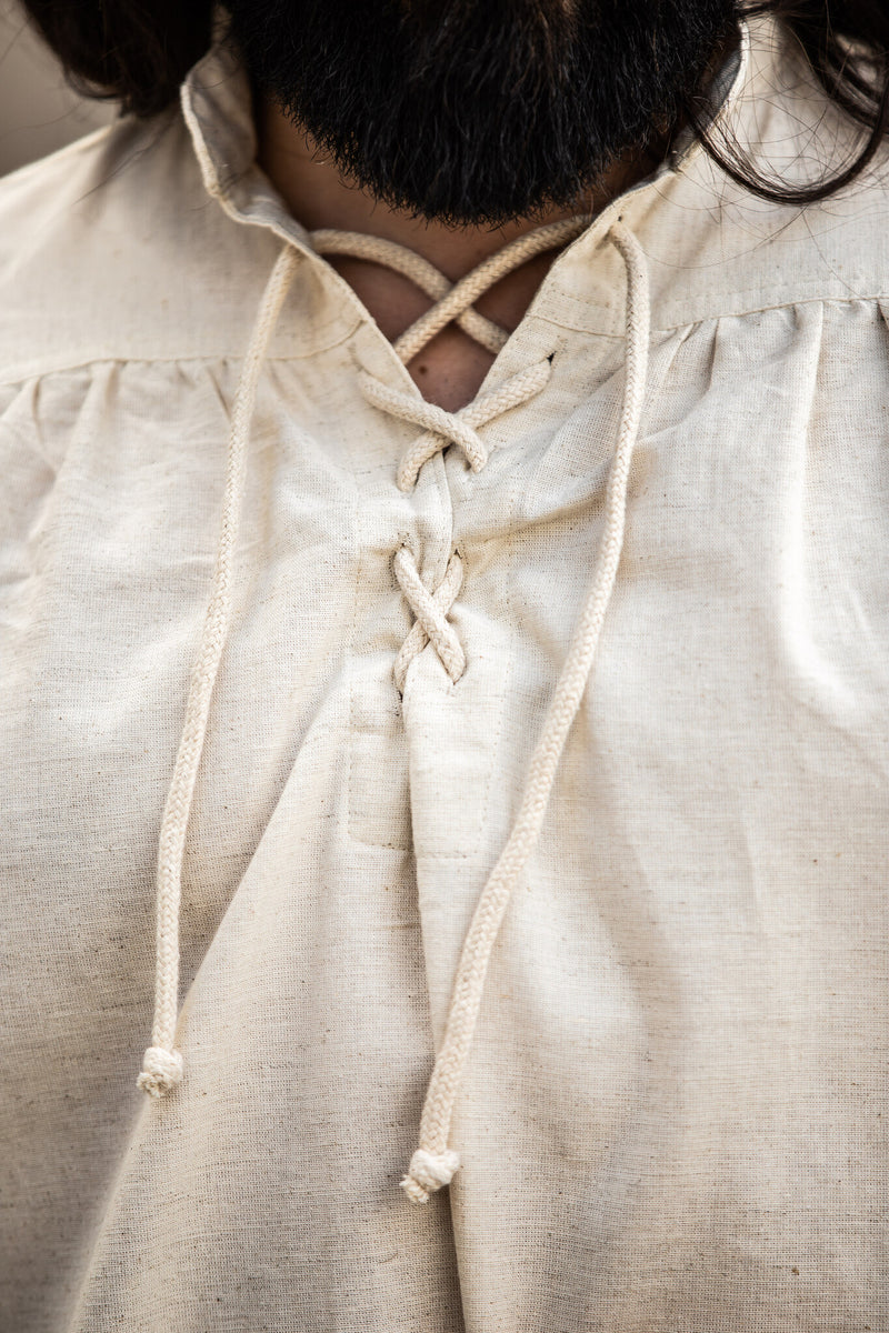 Chemise médiévale William, naturel 
