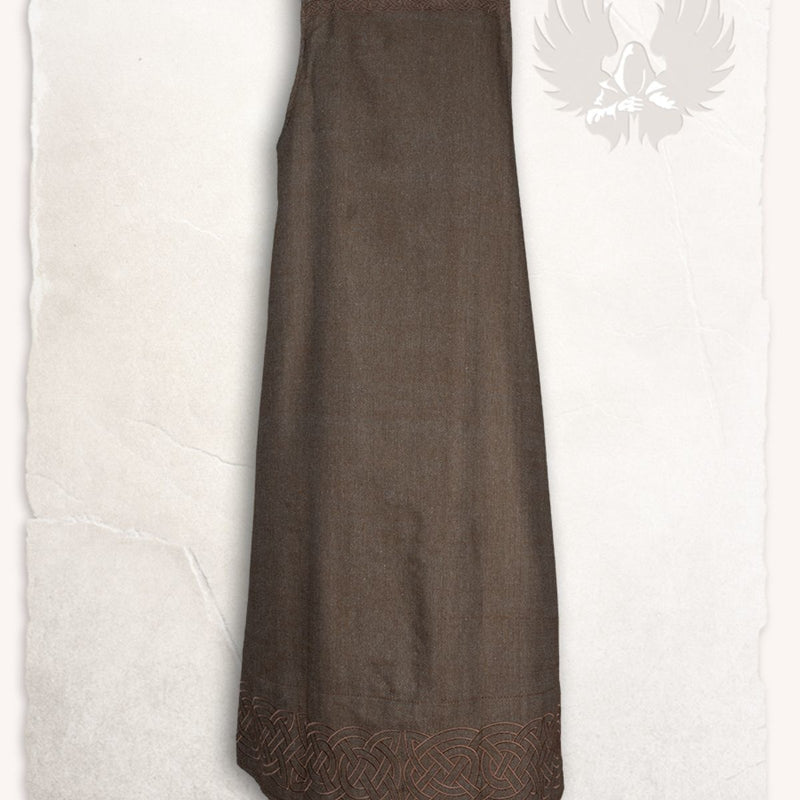 Hangeroc Alva, vissegraatmotief, bruin