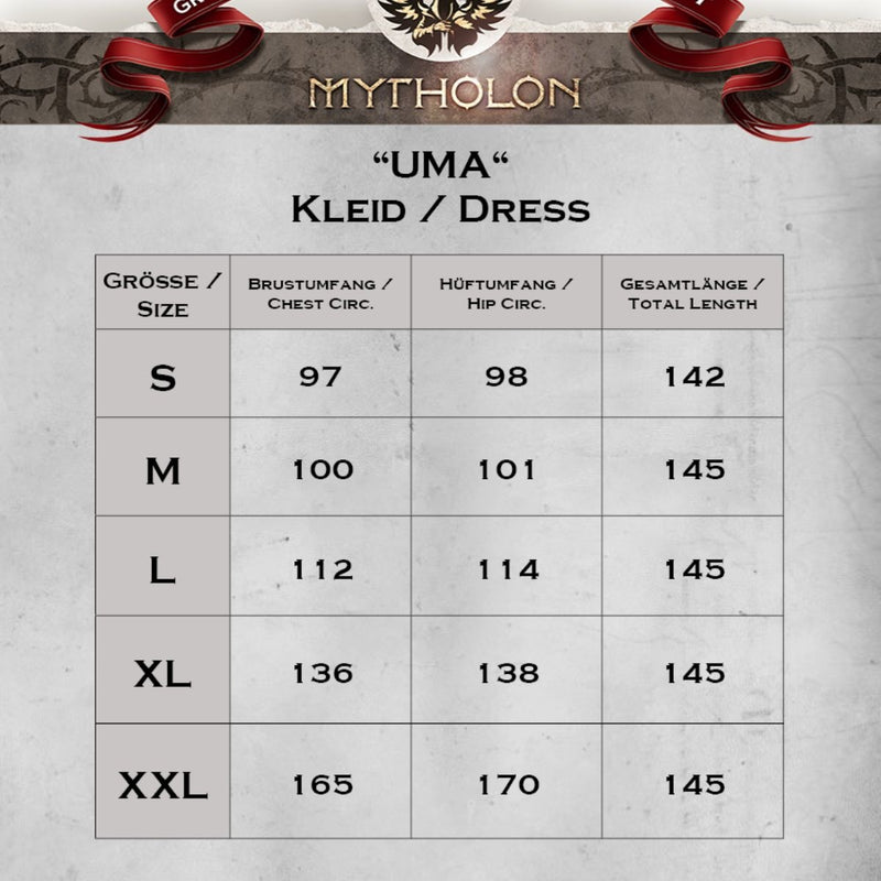 Middeleeuwse surcot Uma, bruin