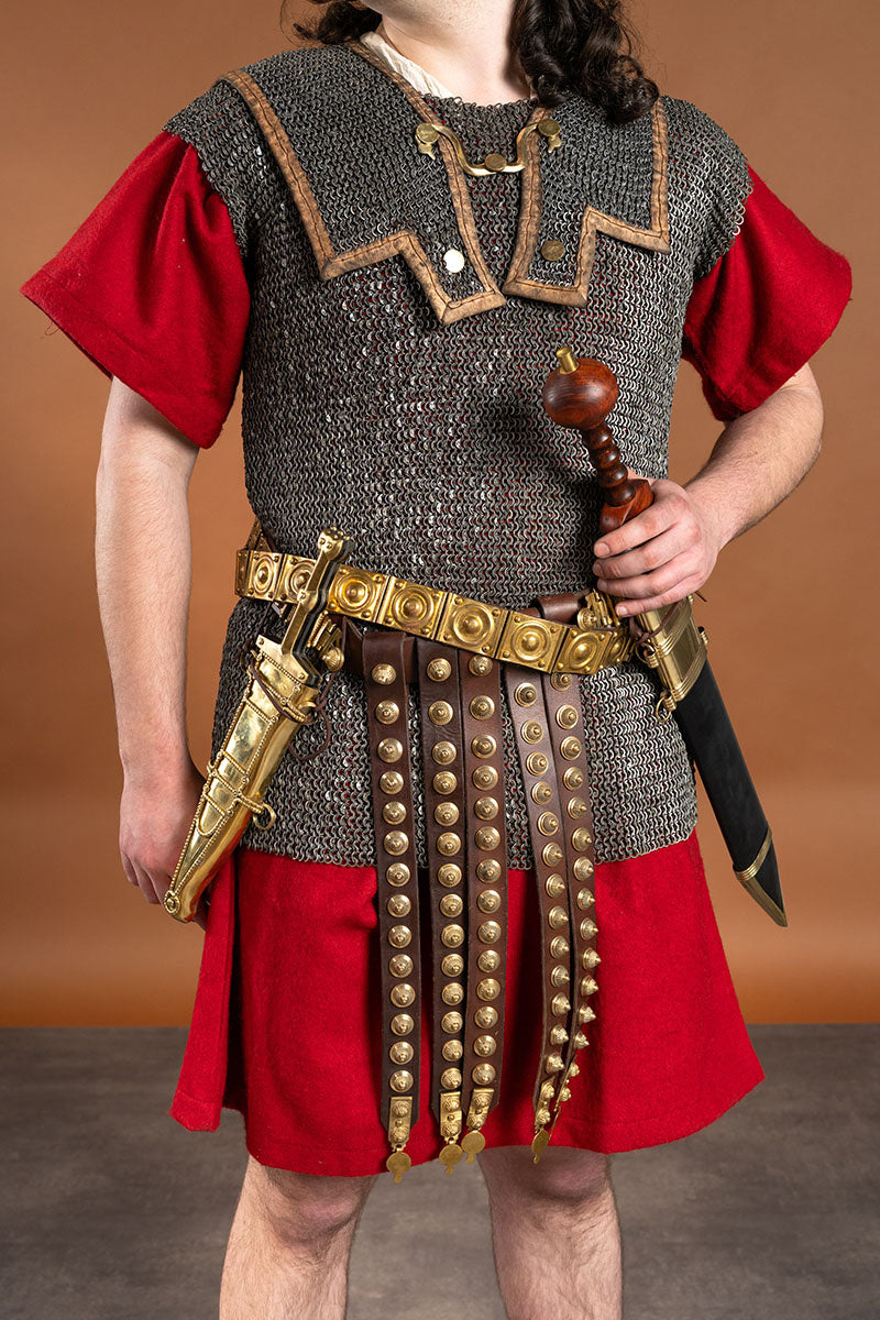 Cingulum Romanum 1er-3e siècle apr. J.-C., 125 cm, brun 