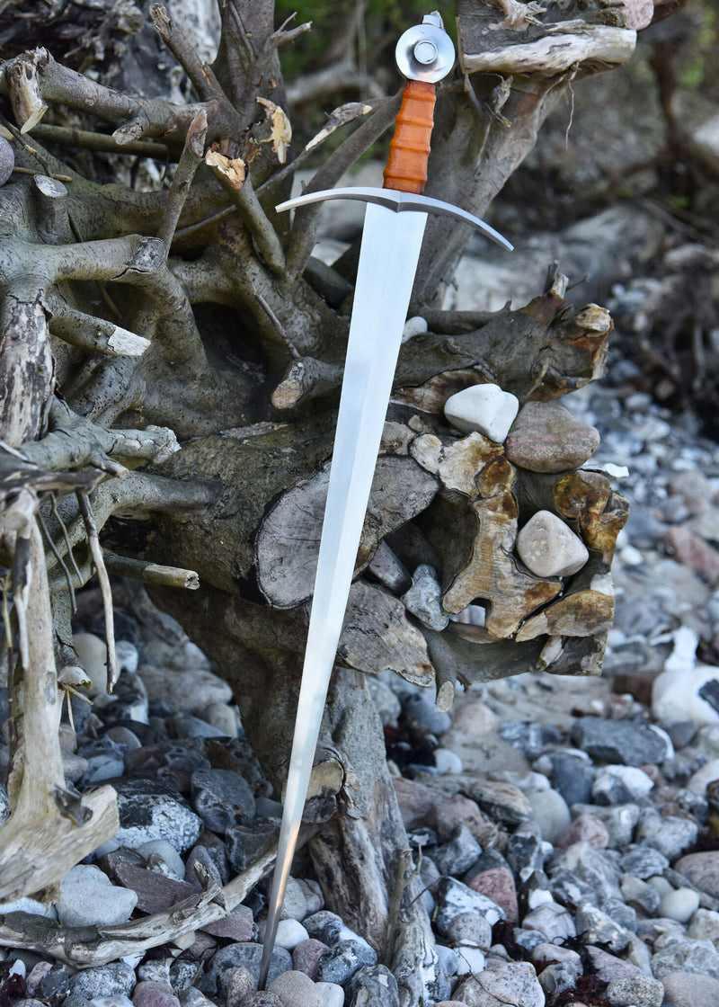 Medieval sword Comte de Nieuwerkerke, 14th century, semi-sharp