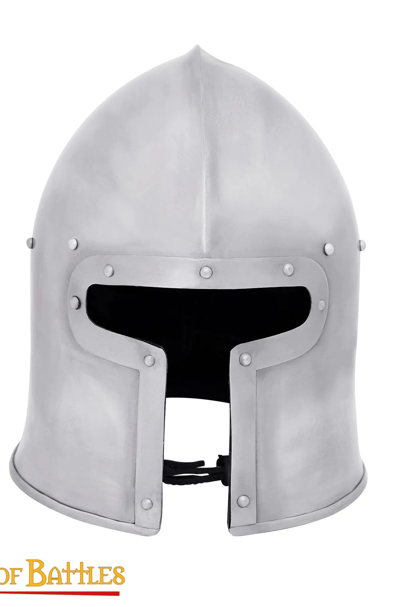 15e eeuwse Italiaanse barbute, 1.6 mm