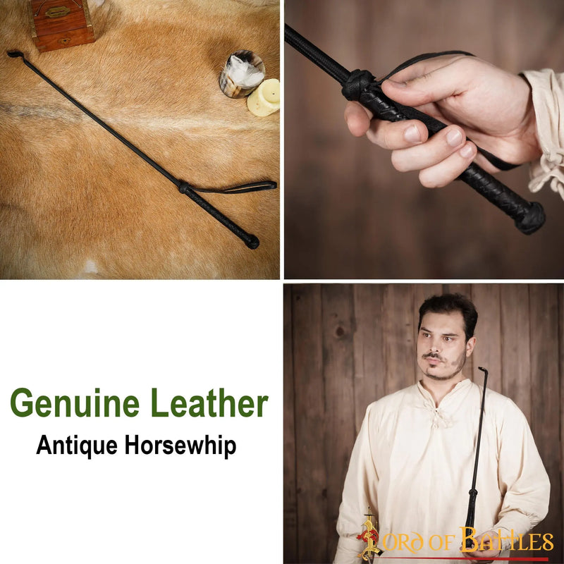 Leren zweep Marquis