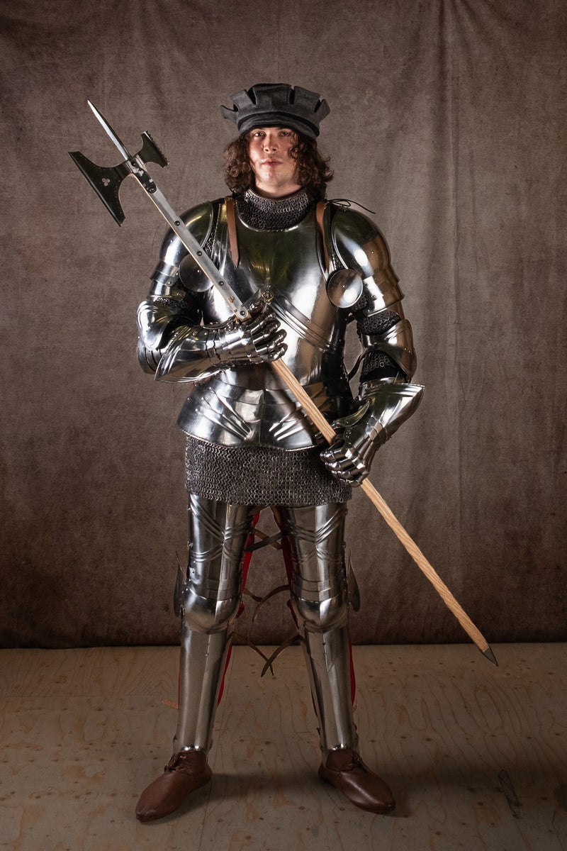 Gotische pantserhandschoenen, 1450-1500, 1.2 mm