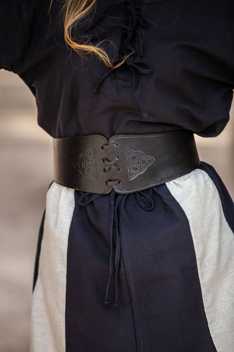 Keltische riem Shannon, zwart