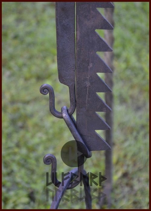 Średniowieczny regulowany hak S 90 cm 