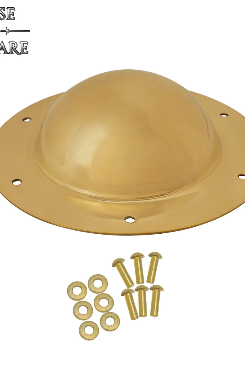 Messingen schildknop