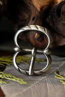 Late middeleeuwse gesp 2a, verzilverd