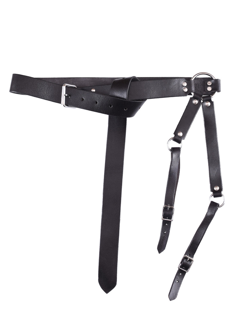 Traditional medieval swordbelt