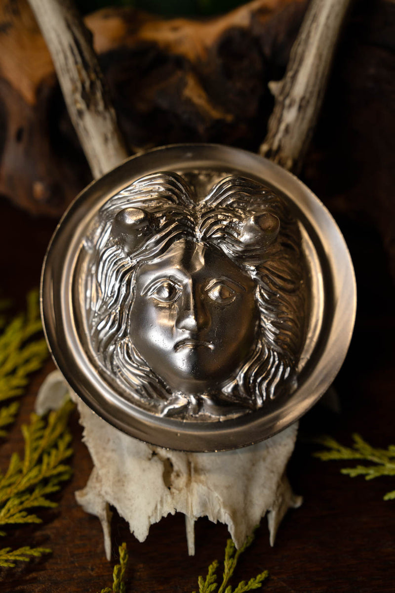 Wielki rzymski phalera medusa