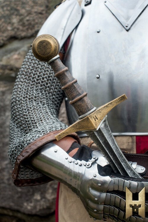 Larp Zwaard Knight Gold 87 cm