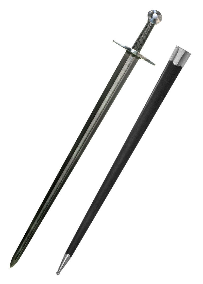 Sir William Marshall Sword with damascus steel blade, sharp