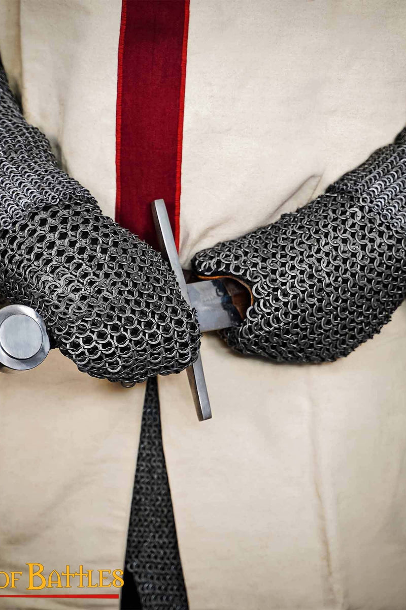 Maliënwanten, muffs platte ringen ronde klinknagels