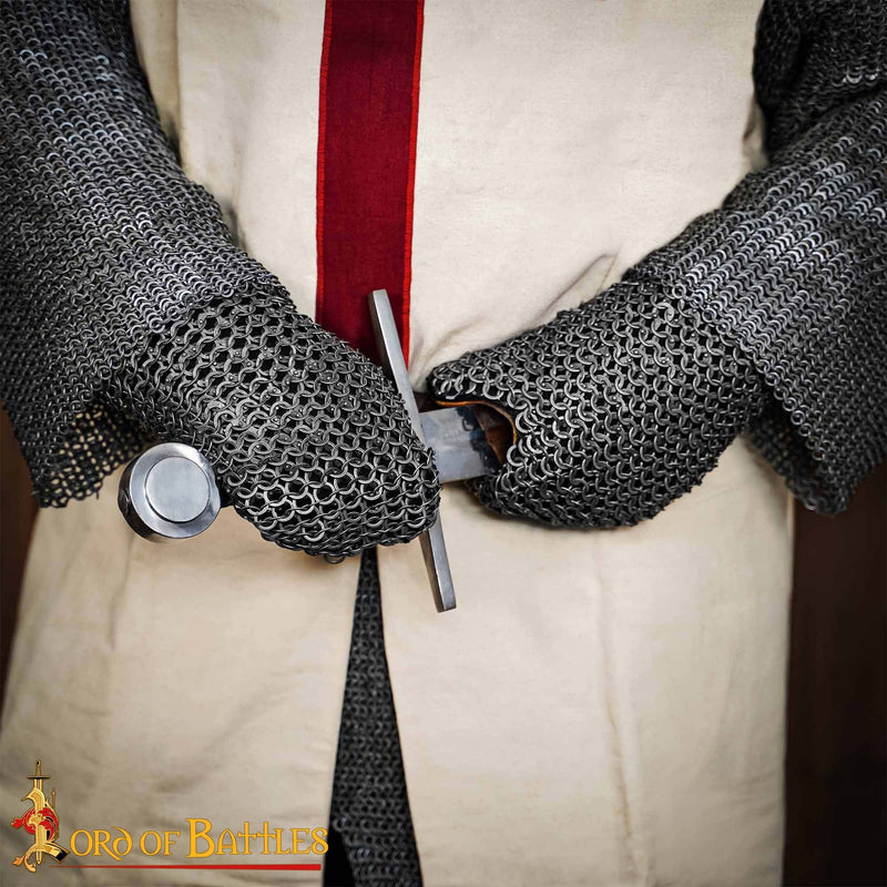 Maliënwanten, muffs platte ringen ronde klinknagels