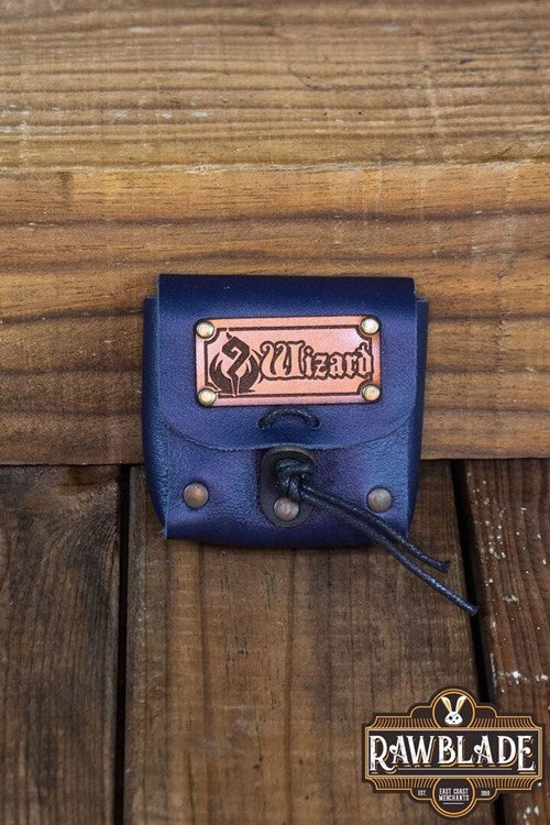 Dice bag met set dobbelstenen Wizard