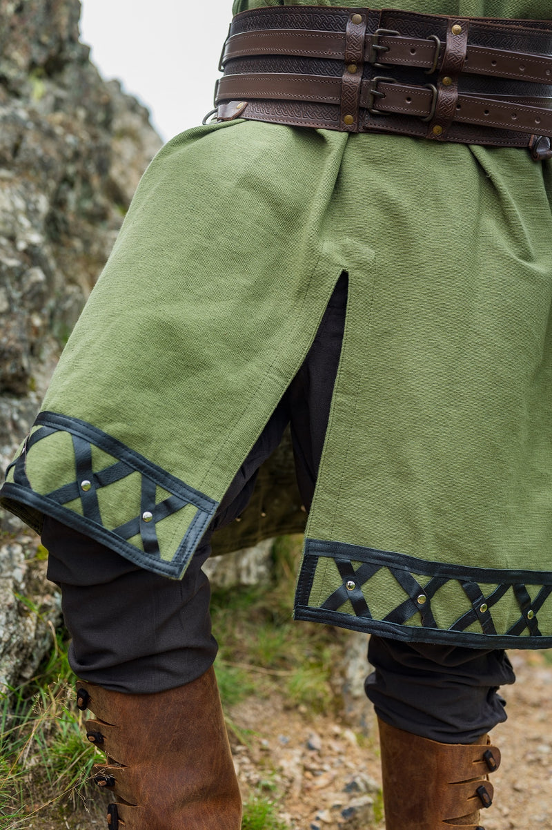 Viking tunic Farulfr, green