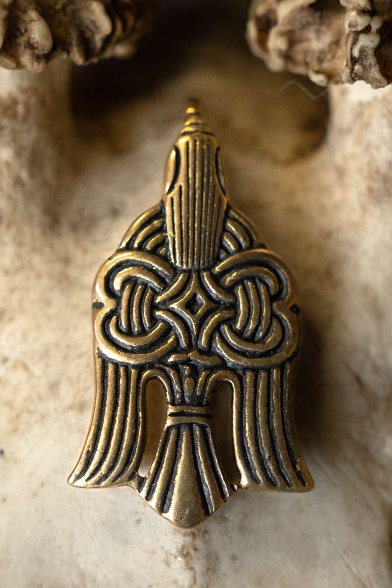 10e eeuwse Vikingraaf hanger, brons